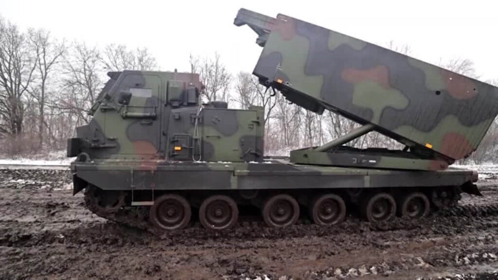 Ukrainian MARS II during winter