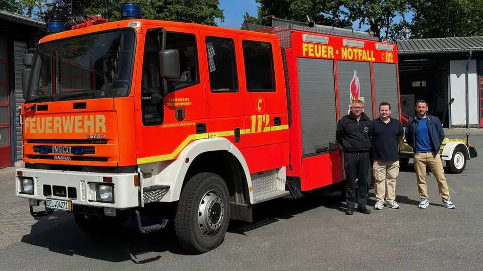 Delmenhorst fire fighting donation