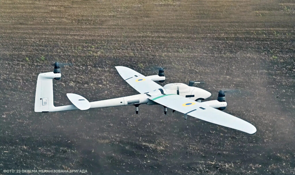 Vector UAV flying